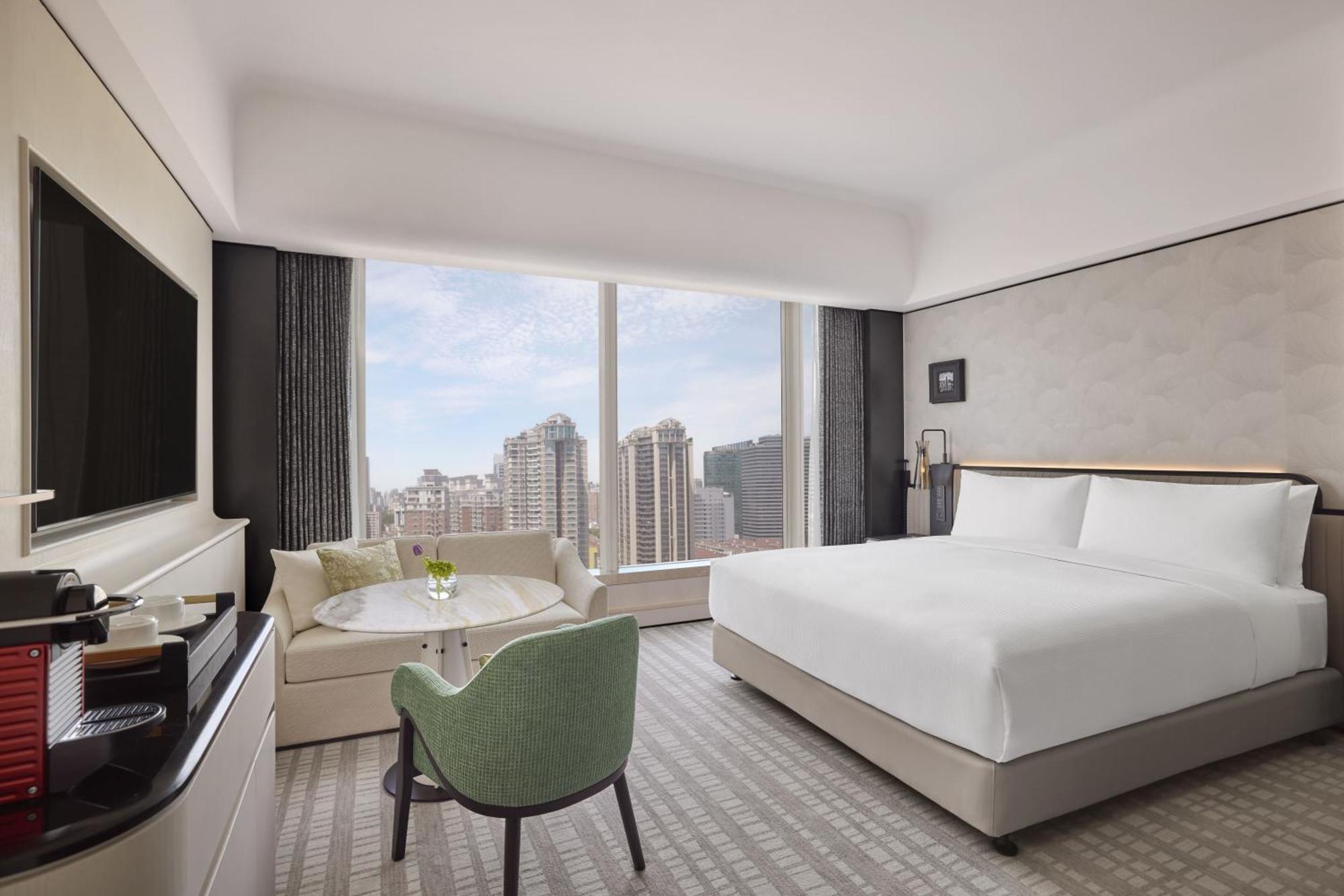 Hilton Shanghai City Center -Steps From Iconic Landmarks Wukang Mansion And Jing'An Temple חדר תמונה